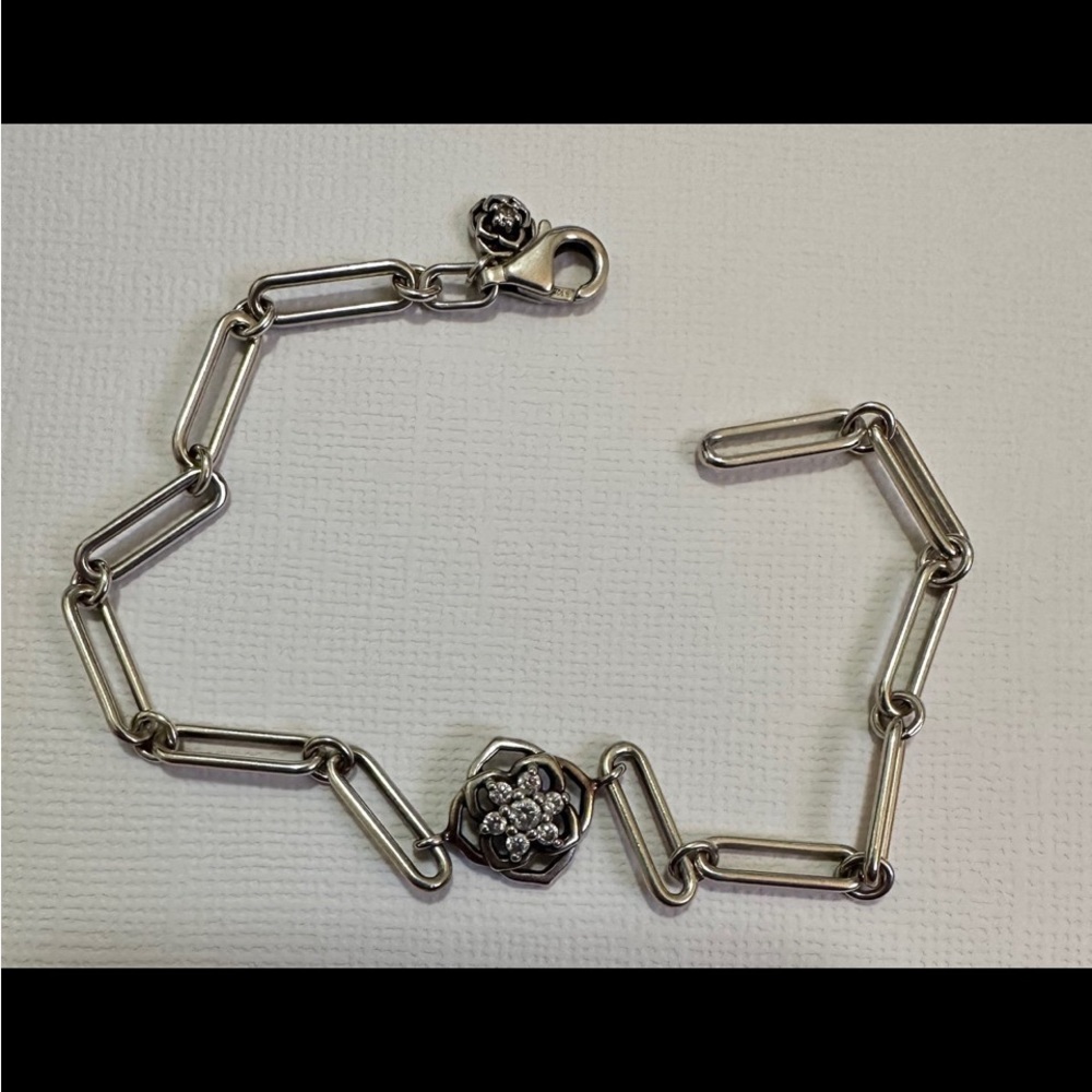 Pandora Rose Petal Link Bracelet